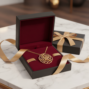 UM Jewelry ขายส่ง จี้เงินแท้ 925 ประดับเพชรซิคอน ชุบทอง สร้อยคอสำหรับทุกเพศ/ผู้ชาย/ผู้หญิง ของขวัญสำหรับงานหมั้นและงานแต่งงาน - Product Image 3