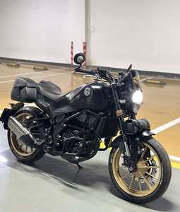 Benelli Leoncino 250 <span class=keywords><strong>Moto</strong></span> de rue rétro style <span class=keywords><strong>Scrambler</strong></span>, haute garde au sol, Motos à essence - Product Image 6