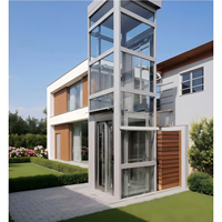 Ascenseur Commercial et Résidentiel à Traction pour Villa, Hôtel, 6 à 8 Personnes, pour 2 à 8 Étages