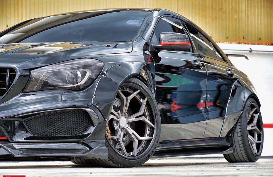TWS FORGED 19インチ　メルセデスベンツ　AMG Mercedes-Benz AMG CLA45S：TWS Exspur EX-fM II Monoblock TWS