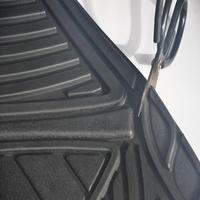 Tapis de sol de voiture universels en PVC et caoutchouc, antidérapants, durables, 4 pièces