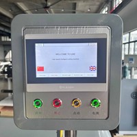 Machine de découpe rotative automatique à écran tactile PLC RTMQ-420B pour rouleaux d'étiquettes adhésives avec servomoteurs