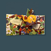 Chine prix d'usine Pop Up livre papier d'impression à colorier personnalisé 3D services d'impression d'édition de livres pour enfants