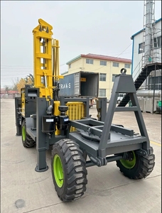 180m 200m 300m 400m 500m 바퀴 깊은 시추공 암석 회전 기계 유압 물 우물 드릴링 장비 - Product Image 5