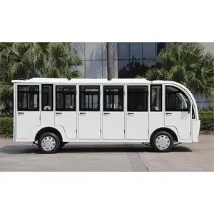 حافلة كهربائية لرؤية المعالم السياحية مزودة بـ 23 مقعدًا، حافلة نقل، حافلة رحلات كهربائية، حافلة للوصول للمكاتب