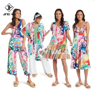 2023 Hot Sale Sexy Women Long Beach <b>Dress</b> <b>Swim</b> Bikini Beachwear <b>Cover</b> <b>up</b> <b>Dresses</b> - Product Image 1