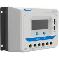 EPEVER VS4548AU 45A 12/24/36/48V Contrôleur intelligent DC à AC Contrôleur de charge solaire PWM avec écran LCD et port USB
