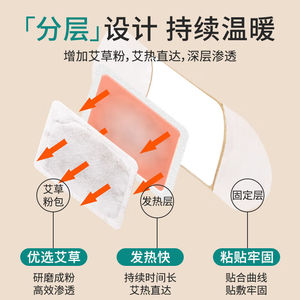 Patchs de Moxibustion et Compresses Chaudes à l'Armoise Haishi Hainuo pour la Colonne Cervicale, le Bas du Dos, le Cou, les Genoux et les Épaules - Product Image 5