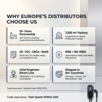 Estación de Carga Portátil para Vehículos Eléctricos EONDRIVE Tipo 1 NACS 3.5kW 7kW 9.6kW 11kW con APP