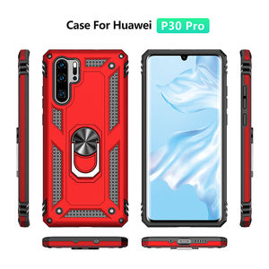Étui de téléphone magnétique ultra-léger en métal 360 pour <span class=keywords><strong>Huawei</strong></span> P30 Pro, niveau militaire, antichoc, anti-chute, magnétique pour voiture - Product Image 6