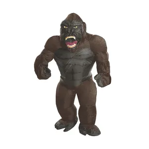 Direct Sales Commercial Inflatable Mascot Gorilla Inflated Customized Funny Orangutan Model Costumes