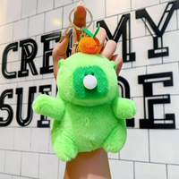 Porte-clés en peluche style anime Capybara, jouet en peluche doux, motif cochon Capybara, peluches Capybara