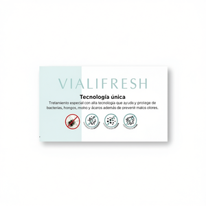 Oreiller anti-acariens Vialifresh avec fermeture Vianney - Product Image 1