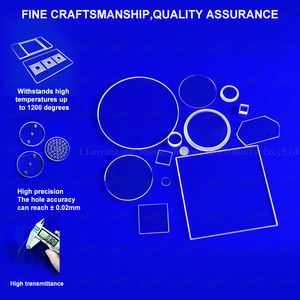 แผ่นแก้วควอตซ์ซิลิกาใส ทนความ<span class=keywords><strong>ร้อน</strong></span> ความบริสุทธิ์สูง ผลิตตามสั่งสำหรับมืออาชีพ - Product Image 3