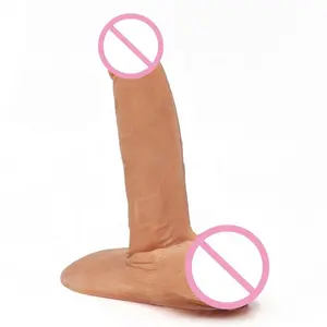 J3a fábrica 2 camadas de silicone, dildo para mulheres hug realista-brinquedo sexual atacado grande dildo para mulheres
