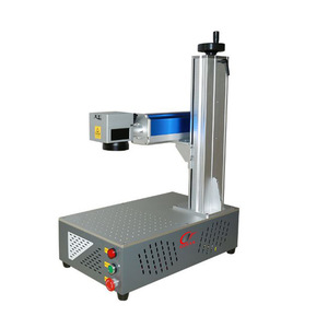 Raycus Fiber Laser Marking Machine <b>Bench</b> Top 110V/220V High Accuracy <b>Metal</b> Plastic Wood Leather Marking - Product Image 4