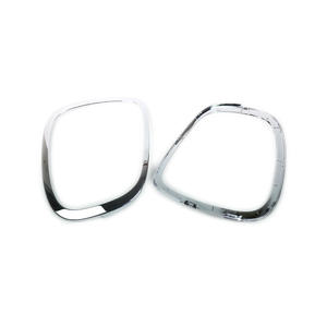Anillo decorativo para faros delanteros, ABS, negro, para F55, F56, F57, accesorio para cubierta de luz delantera - Product Image 5