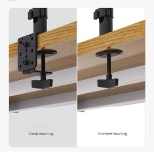 <span class=keywords><strong>Support</strong></span> de moniteur réglable en hauteur et en angle pour <span class=keywords><strong>bureau</strong></span> à domicile, avec logo personnalisé, <span class=keywords><strong>support</strong></span> d'affichage <span class=keywords><strong>double</strong></span> écran - Product Image 3