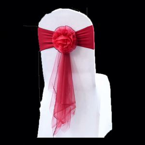 Wedding Table Banquet Organzas Sashes Chair <b>Bow</b> Party Decorations Wedding Chair <b>Bow</b> - Product Image 6