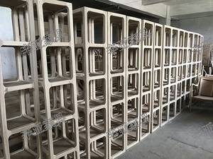 Meubles de salon modernes durables, 5 niveaux, étagère de rangement d'angle en bois, bibliothèque <span class=keywords><strong>vitrine</strong></span>, supports d'affichage gratuits - Product Image 4