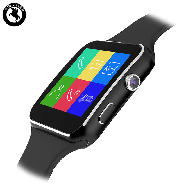 New Arrival Kinggard X6 Smart Watch with Dual SIM Card TFT Touch Screen 44-49mm 5 ATM Waterproof 11-30 Days Battery Life