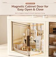 Boîte de rangement magnétique pour maquillage avec tiroir, organisateur de cosmétiques et de soins de la peau pour coiffeuse – Choix Populaire
