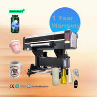Impresora Uv Dtf A1 24 pulgadas 60cm Tx800 AB película con laminador Puff máquina de impresión por transferencia Dtf impresora Uv A1