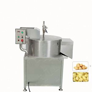 Machine commerciale d'épluchage et de découpe de pommes de terre de lavage doux d'éplucheur automatique - Product Image 1