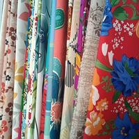 Tissu polyester imprimé dispersé au prix le plus bas d'usine, 120 g/m², pour draps