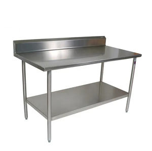 Table de travail commerciale de cuisine et de fabrication d'acier grande table de travail d'inox de banc d'acier inoxydable sur la grande vente de liquidation - Product Image 6