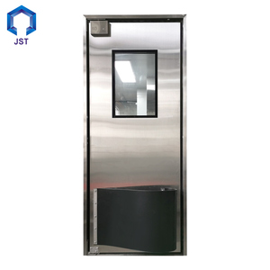 <span class=keywords><strong>Porta</strong></span> a Battente Automatica Commerciale Usata a 180 Gradi in Alluminio con Finestra in Vetro per Cucina - Product Image 1