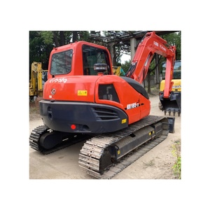 Excavadora Usada de 8 Toneladas en Venta, Pocas Horas de Trabajo, Máquina Pequeña Importada de Japón, Kubota KX185, Precio Muy Bajo, Muy Buena Calidad - Product Image 1
