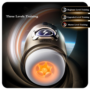 Tasse d'entraînement à rotation automatique pour hommes adultes réduisant la sensibilité améliorer l'endurance Machine à sexe à manches réalistes - Product Image 3