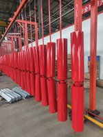 Galet de convoyeur certifié CE, haute résistance, faible entretien, taille personnalisée, compatible OEM, composants de convoyeur à bande pour mines de charbon