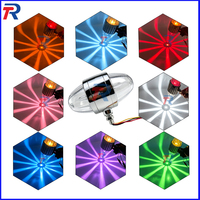 Feu de signalisation LED multicolores en forme de pastèque, double face, chromé, 12-24V pour camions lourds et remorques