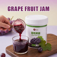 Druivenjam Puree Concord Druivenvrucht voor Sprankelende Soda Mocktail Cocktail Mixer Sapbar Groothandel Bulk OEM Halal