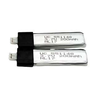 551148 <span class=keywords><strong>3</strong></span>.7V 200毫安时25C 531148遥控锂电池，适用于Wltoys V911 KV911-0005 F929 F939直升机 - Product Image 1
