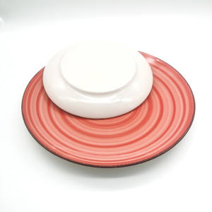 Juego de <span class=keywords><strong>Vajilla</strong></span> de Cerámica Clásica Ecológica y Económica, Juego de 6 Piezas, Entrega Directa de Fábrica, Venta al por Mayor para el Hogar, Hotel, Cafetería - Product Image 5