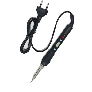 Kit de fer à souder numérique 80W avec interrupteur marche/arrêt, outils de soudage thermostatiques LCD, température réglable 180-500, chauffage en céramique - Product Image 5