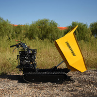 AUSTTER Machines de chantier Mini Dumper Brouette à gaz Béton Mini Dumper tout terrain