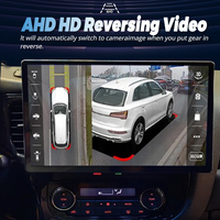 Autoradio Android 2din 13,3 pouces avec CarPlay sans fil pour Mitsubishi Outlander 3 GF0W GG0W 2012 - 2018 Lecteur vidéo Navigation