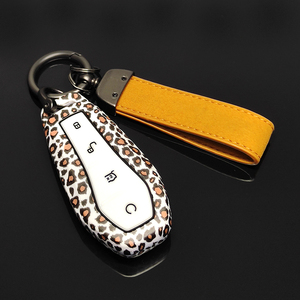 Ốp Chìa Khóa Xe Hơi Hình Đầu Lâu Bằng Gỗ Silicon Sợi Cacbon Abs Cho Byd <span class=keywords><strong>Song</strong></span> Plus, Qing, Pro, Byd Bọc Chìa Khóa Xe Hơi Từ Xa Bằng Silicon - Product Image 3