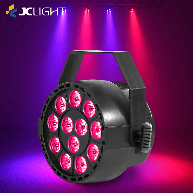 Jc Mini Par Lights 12 Leds Par Stage Effect Light Dmx 512 Sound Activated Rgbw Led Par Can Stage Lights