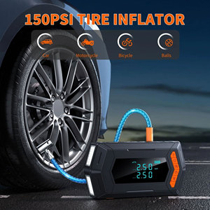 Démarreur portable 12V 1500A pour <span class=keywords><strong>voiture</strong></span> et moto <span class=keywords><strong>avec</strong></span> compresseur d'air et souffleur, kit d'urgence, chargement USB-C - Vente en gros - Product Image 2