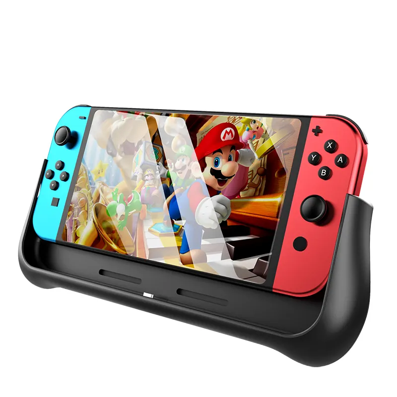 Sarung Pengisi Daya Baterai untuk Nintendo Switch/Lite, Aksesori Game Portabel Cadangan 10000MAh Bepergian