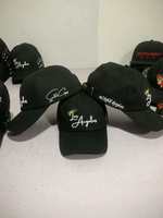Gorras Trucker Promocionales con Impresión y Bordado de LOGO, Parte Delantera 100% Poliéster/Algodón, Parte Trasera de Malla, Cierre a Presión