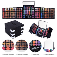 Palette de maquillage étanche à l'eau complète 148 couleurs Kits de maquillage tout en un Cosmétiques Boîte complète professionnelle