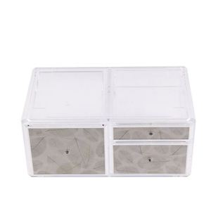 Big make up solid portable plastic storage customized all makeup organizer with 3 drawers