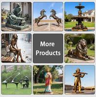 Statues de couple dansant en bronze personnalisées pour l'extérieur, sculptures en métal, décorations de jardin et ornements