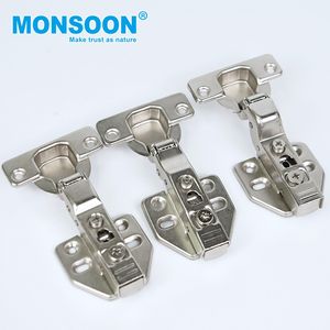 Charnières hydrauliques en acier pour meubles, 35 mm, à fermeture douce bidirectionnelle, charnières automatiques pour portes de cuisine, usage scolaire et hospitalier, modernes - Product Image 4